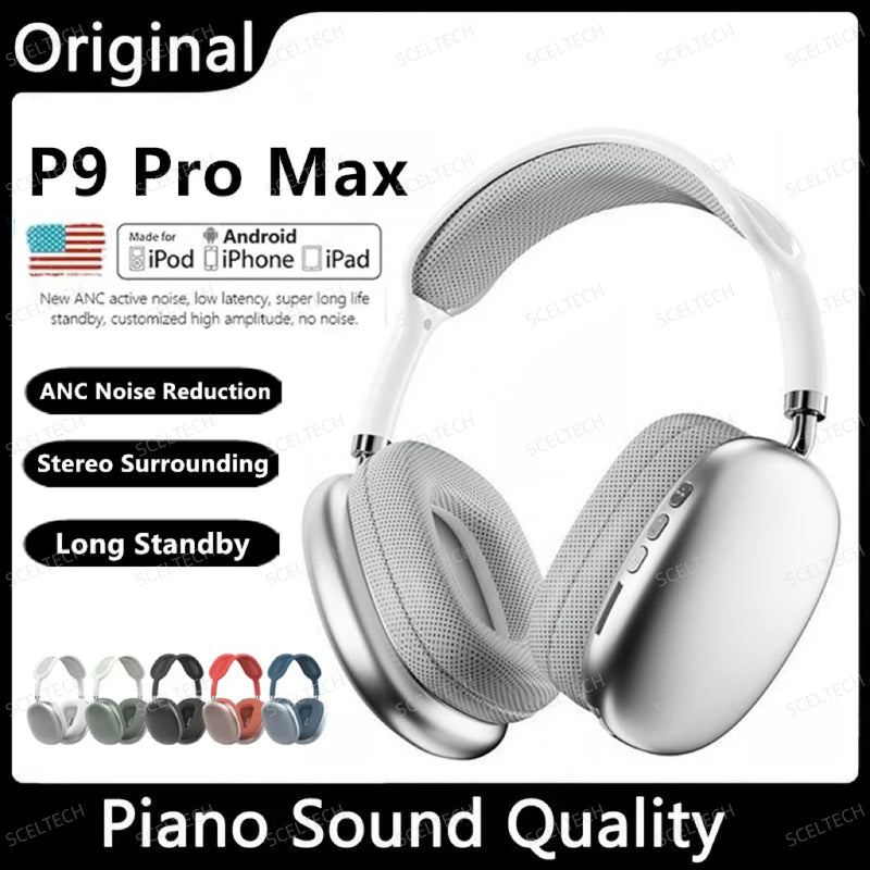 P9 Pro Max - Headphone Bluetooth